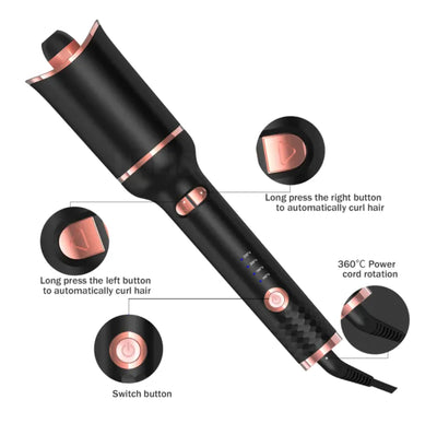 Automatic Rotating Negative Ion Hair Curler