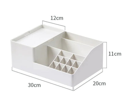 Makeup and Skincare Organizer Box and Rack