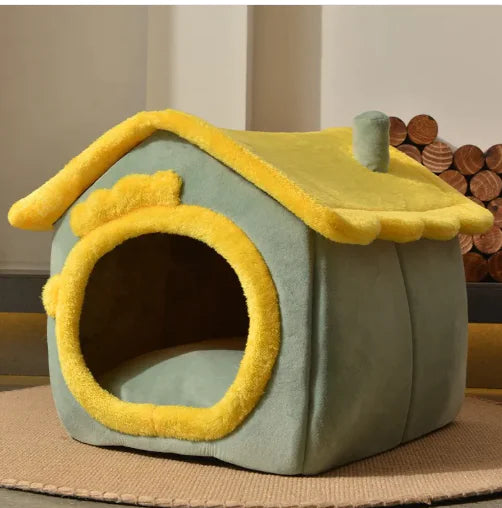 Four-season Universal Warm Closed Cat And Dog Kennel