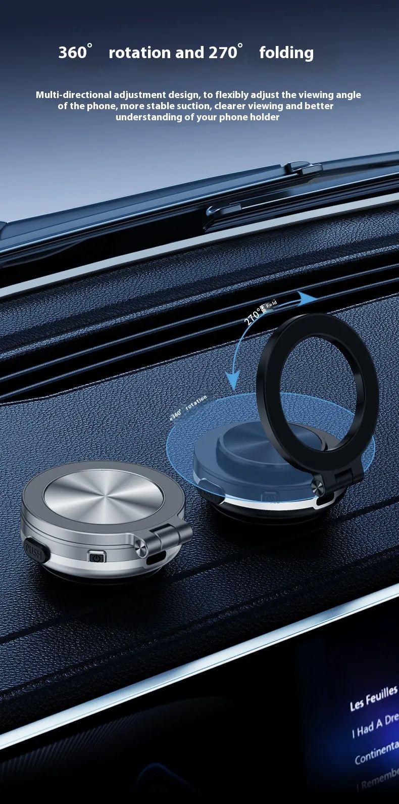 Magnetic Multi-function Car Phone Holder