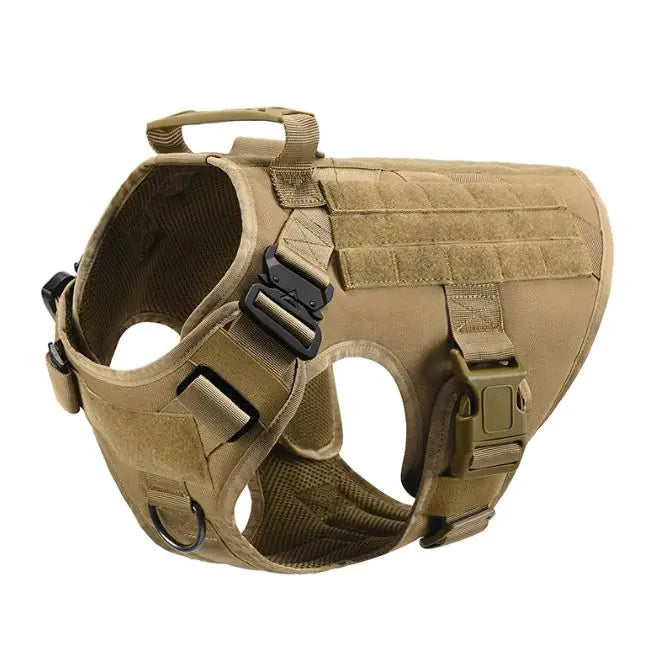 Outdoor Tactical Dog Vest For Large Dogs